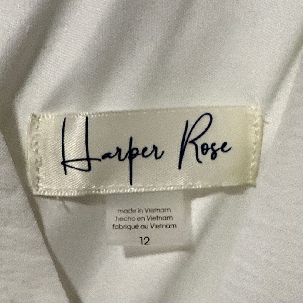 Harper Chic White Backless Dress - Picture 2 of 3